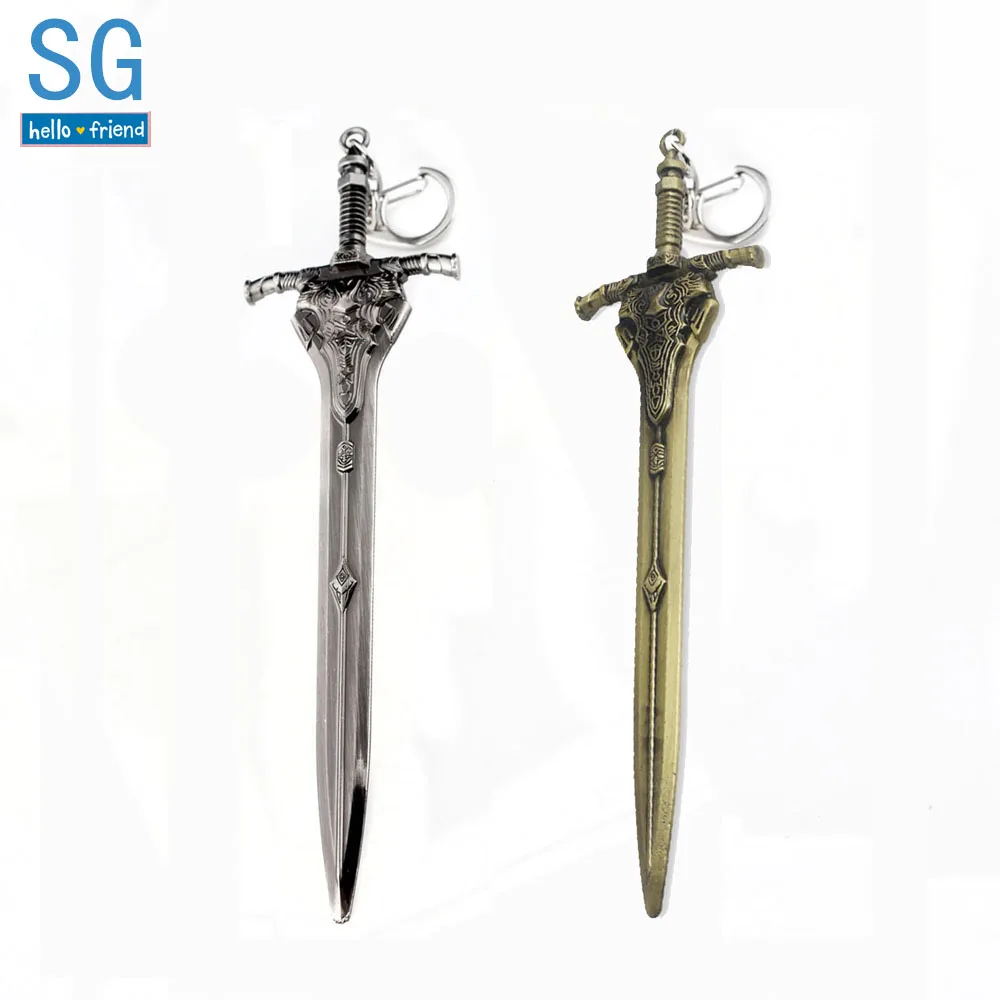 

SG Hot Game DARK SOULS 3 Abyss Walker Knights Keychains Artorias Sword Solaire Of Astora Sun Men Car Bag Pendant Keyring Jewelry