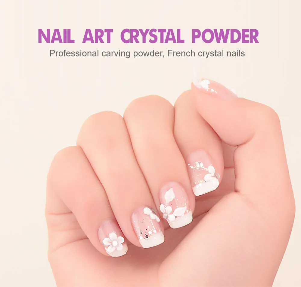 ROSALIND-Professional-Acrylic-Powder-Crystal-Nail-Art-Tips-Builder-Transparent-Powder-Manicure-Pink-White-Clear (5)
