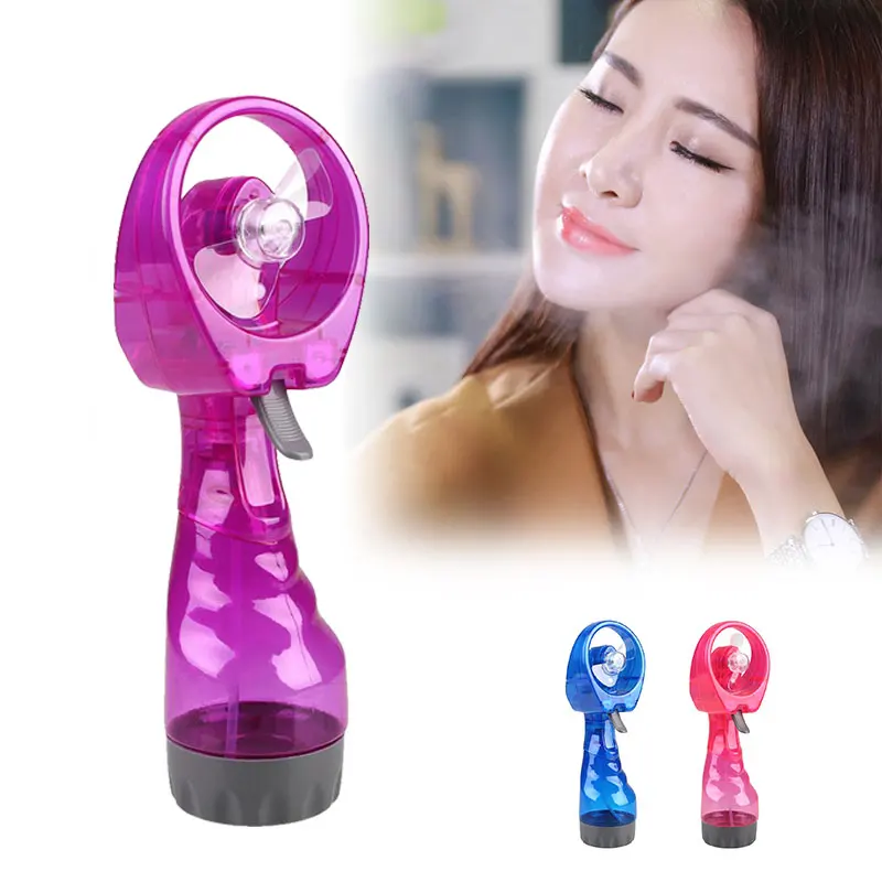 

2019 Dropshipping Humidification Mini Handheld Summer Cooling Air Fan For Travel Office Outdoor Home Mini Fan