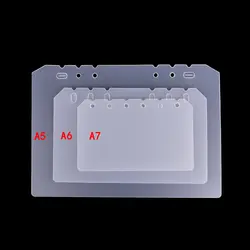 A5 A6 A7 PP матовый разделитель внутренний страниц Проставка наполнение к дневнику планировщик в сдержанном стиле наполнитель Бумага PP