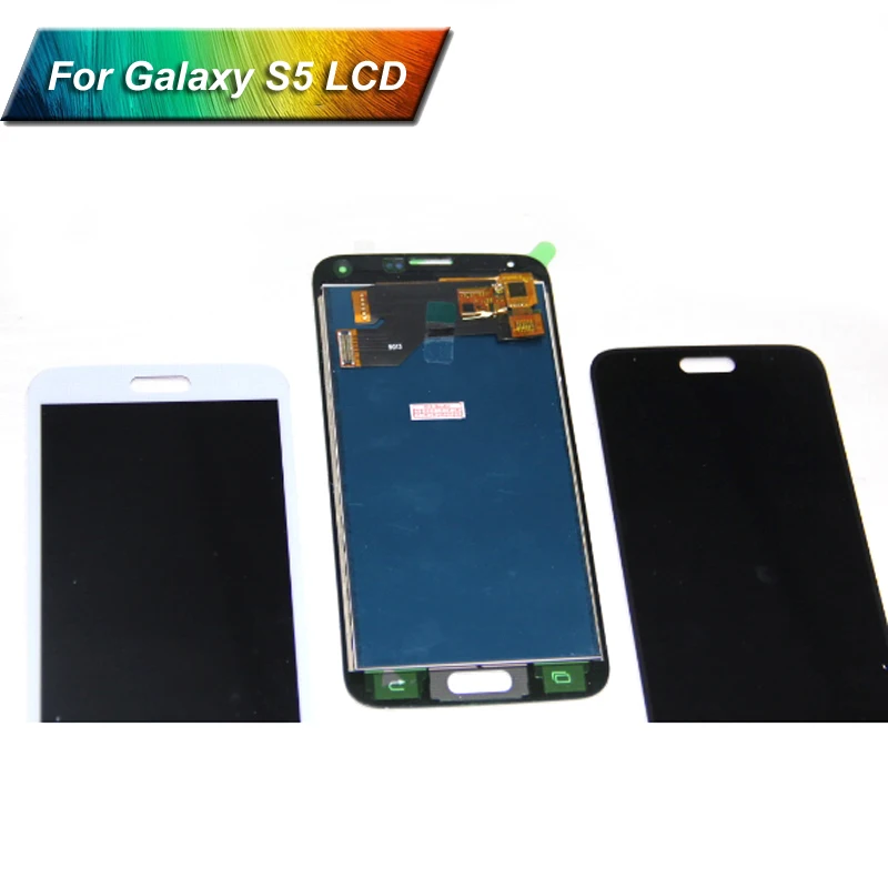 Высокое качество для Samsung Galaxy S5 SM-G900 G900 ЖК-дисплей 100% протестированный сенсорный