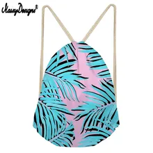 Сумки на шнурке для мальчиков мягкие многофункциональные рюкзаки с пальмовым листом дорожные школьные сумки для детей Mochilas многоразовые сумки