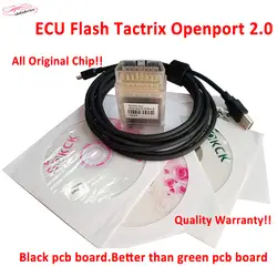 Топ черный Tactrix OpenPort 2,0 ECU FLASH Авто ECU чип Тюнинг инструмент работает Techstram/JLR PRO для To-yota/для Land-rover/Jaguar