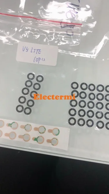 50 шт. V5 Lite/V5/V7 задний объектив задней камеры с клейкая лента-наклейка для Vivo V5 Lite/V5/V7
