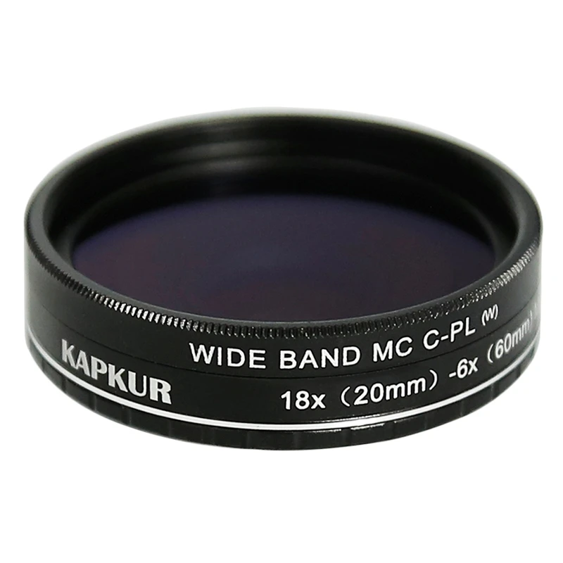 

HD Macro Lens with CPL 6X(20mm) -18X(60mm) Magnification for iPhone X