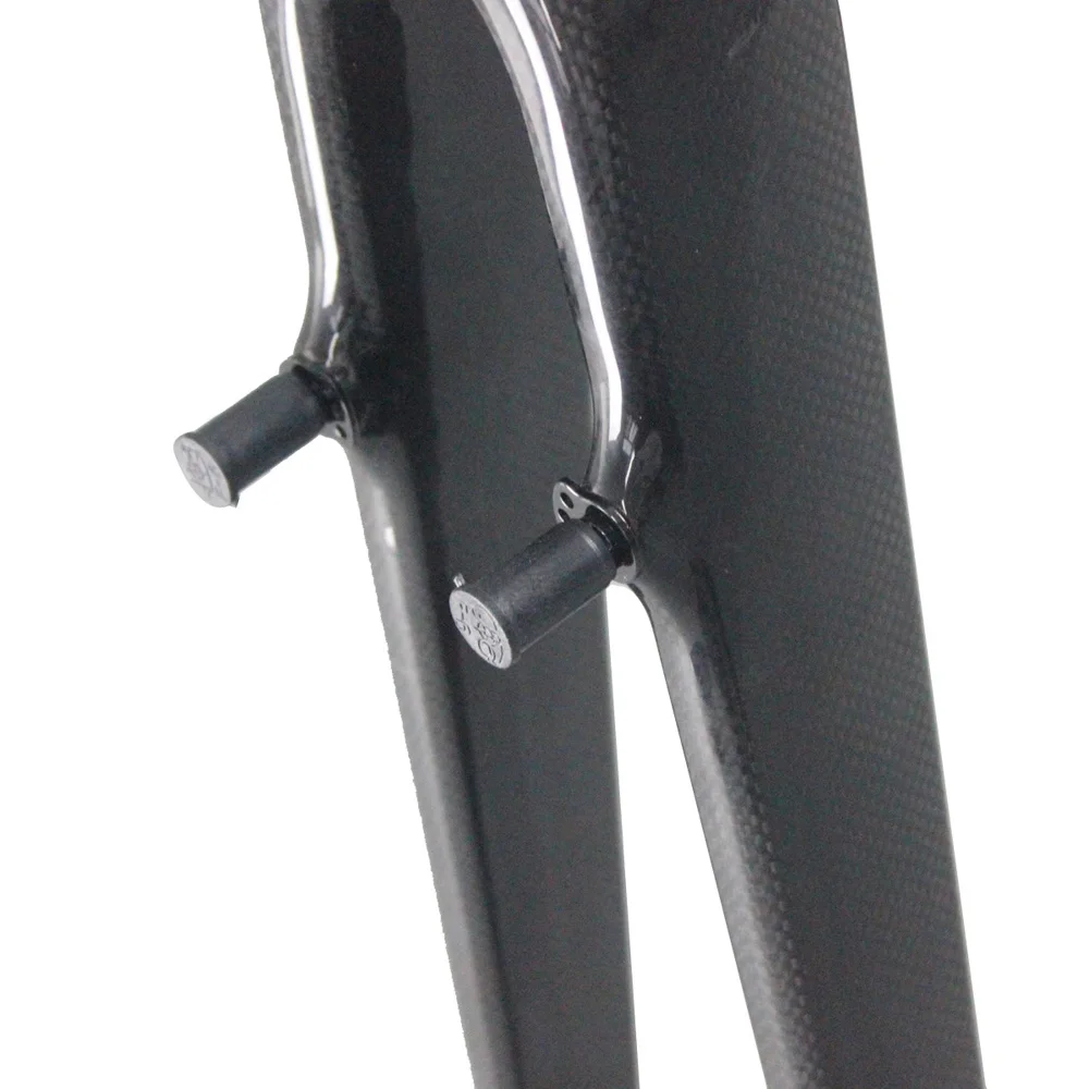 Top Big discount ICAN carbon cyclocross bike frame V brake frameset braze on FD with BSA are avaliable 2