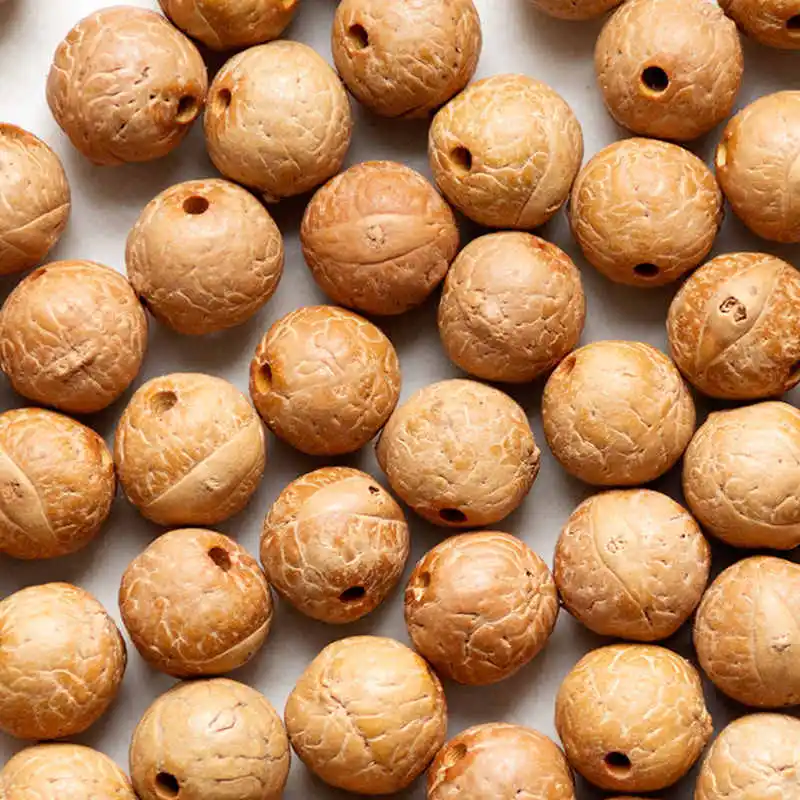 

50PCS Natural Bodhi Beads Real Nepal Phoenix Eye Bodhi Seeds 13-16mm