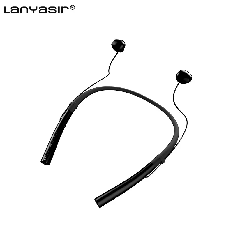 

LANYASIR Q14 Wireless Headphones Waterproof Sports Bluetooth Earphones Lightweight Neckband Headset With MIC Noise-cancellation