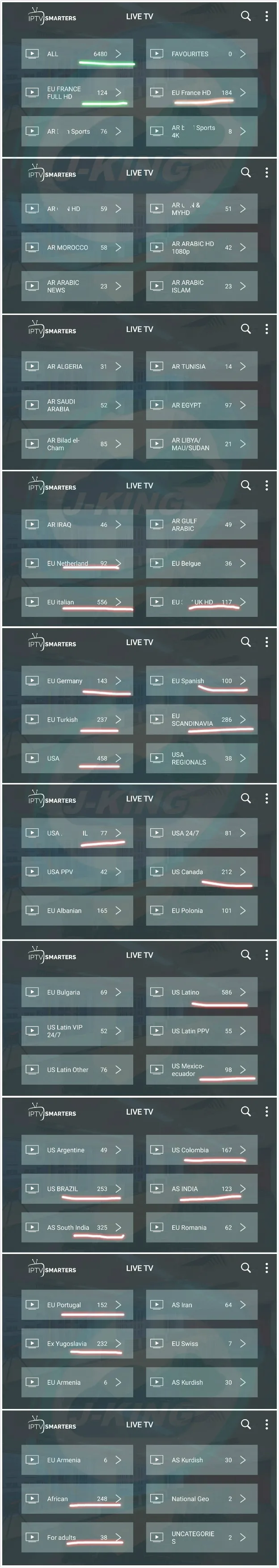 sansat channel list--
