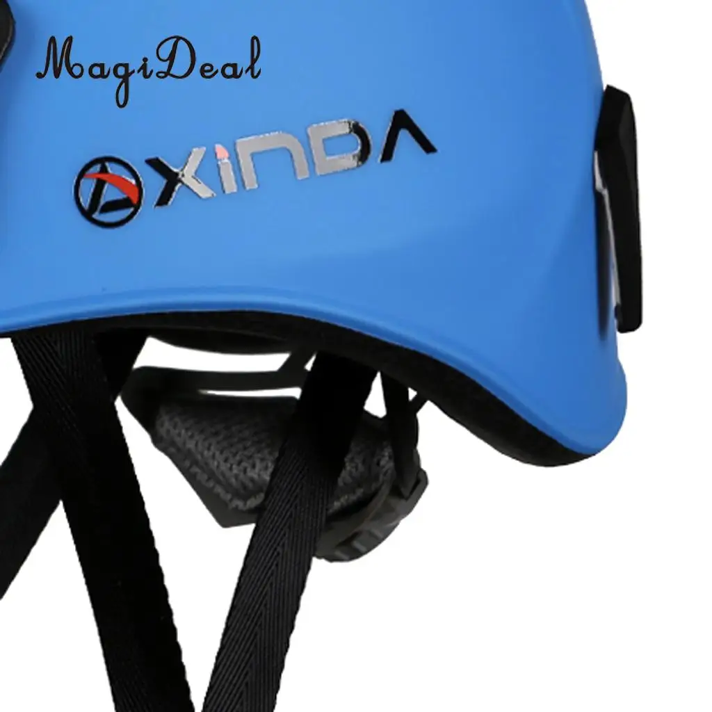 MagiDeal Safety Helmet Rock Climbing Tree Caving Kayaking Rappel Rescue Hard Hat for Outdoor Mountaineer Helmet Protective Gear
