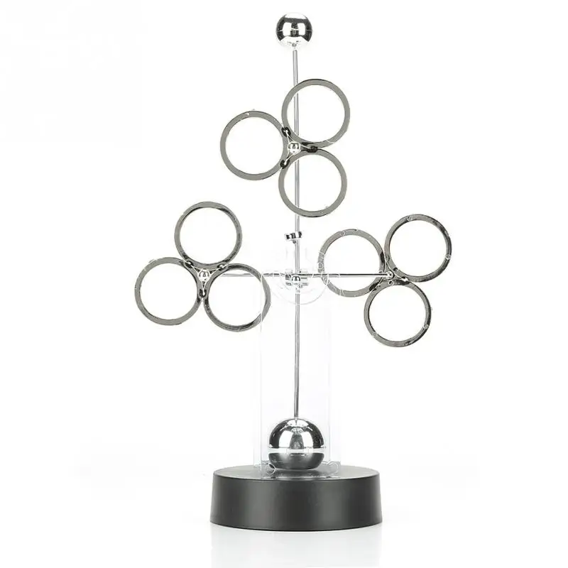 

Electronic Perpetual Motion Revolving Celestial Model Kinetic Art Craft Ornaments Swing Machine Perpetual Motion Decoration