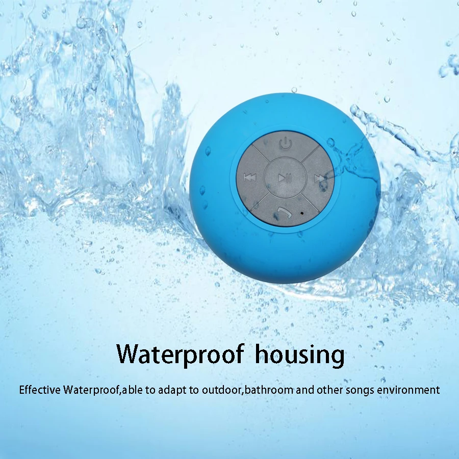 VeFly Speakers portable speaker shower with music bluetooth speakers portable mini wireless waterproof Speaker portable          (9)