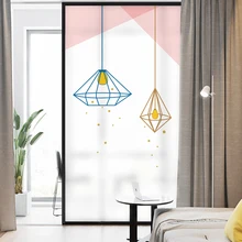 DICOR модная стеклянная оконная пленка для гостиной, спальни, столовой, матовое, Непрозрачное, уединение, домашний декор BLT1542