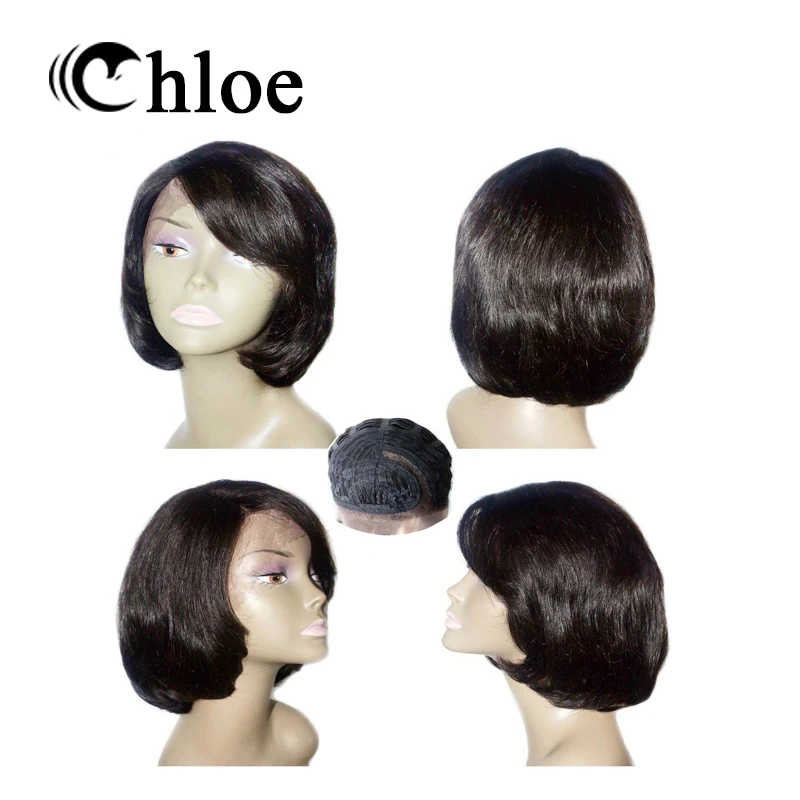 Волосы женские короткие на шнуровке среднего размера FT1235|wigs for blacks|wigs black womenwig wig |