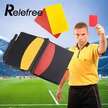 Soccer Referee Supplies font b Football b font red card red card Referee game appliances Cards