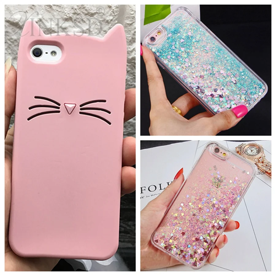 5G S case For Apple iPhone 5 5S Cases 3D Cartoon Animal Silicone Soft Cases Cover Rabbit Cat Tiger Stitch for iphone5 phone case