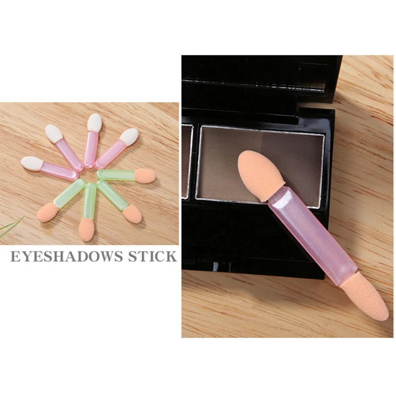 1set New Eye shadow Applicator Sponge Double Ended Make Up Supplies Portable Eye Shadow Brushes Random Color 1set New Eye shadow Applicator Sponge Double Ended Make Up Supplies Portable Eye Shadow Brushes Random Color
