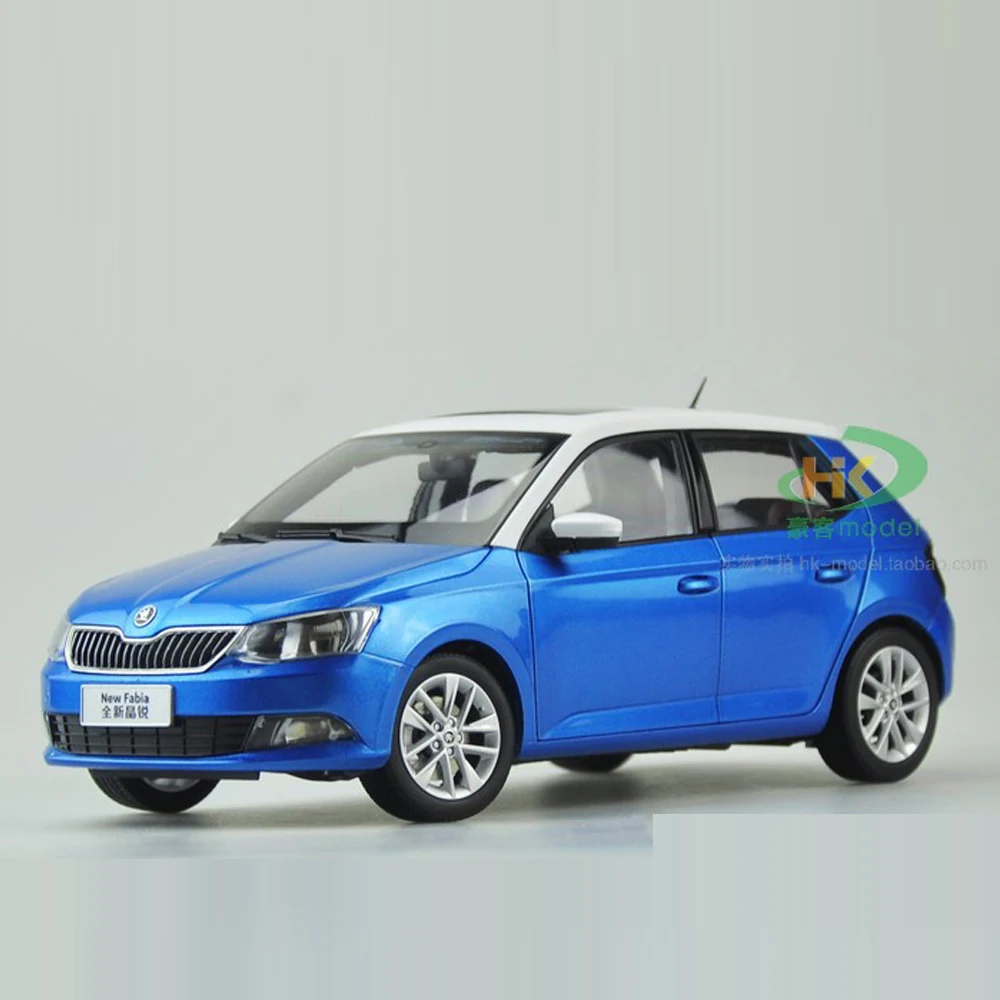 

1:18 SKODA FABIA Alloy Diecast Car Model Toys For Kids Christmas Gifts Collection Original Box Free Shipping for children gift