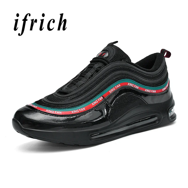 

Man Running Sneakers Black White Mens Trainers Air Shoes Spring Autumn Trainers Shoes Men Breathable Athletic Shoes For Male