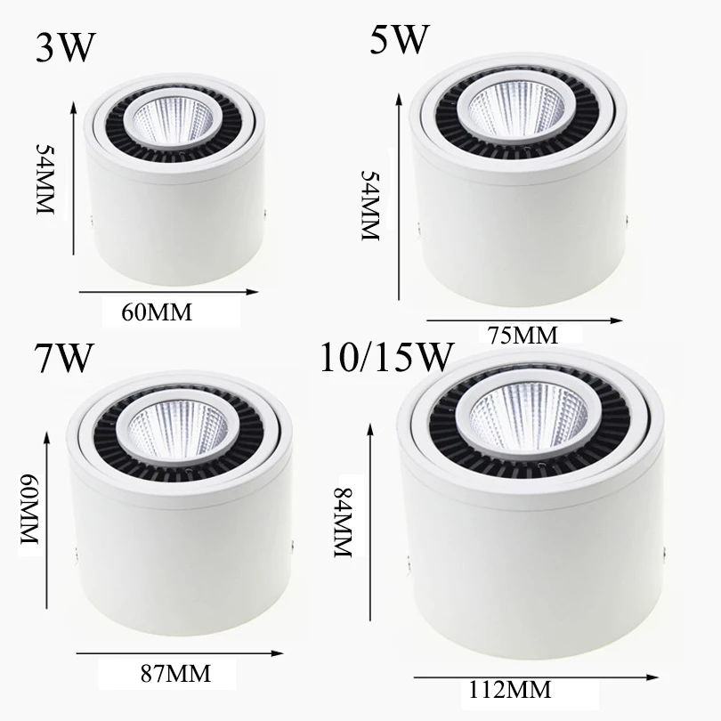 surface led ceiling light
