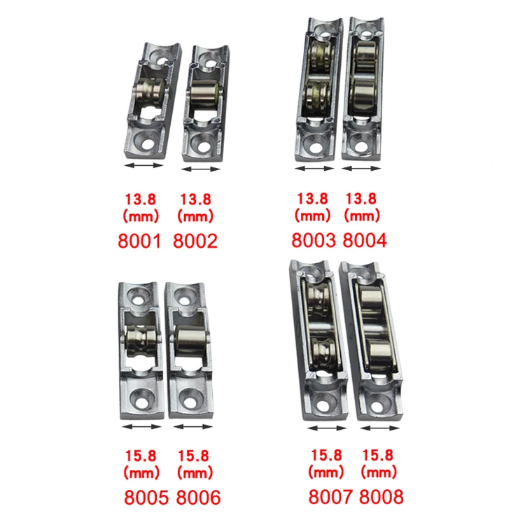 Пластик Сталь двери, окна шкив 8088 Тип Цельнокройное тянуть двери колесо толкать и тянуть окно опорных катков фитинги
