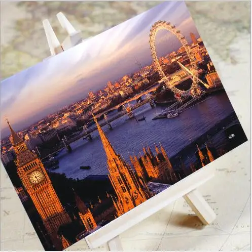 

6pcs/lot "Charming City Series - London" Birthday Christmas Greeting Card Postcards Paper postal card