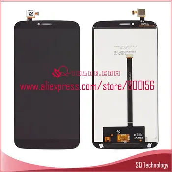 

10pcs/lot For Alcatel One Touch Hero 2 8030 LCD Display with Touch Screen for Alcatel ot8030 display screen Free Shipping by DHL