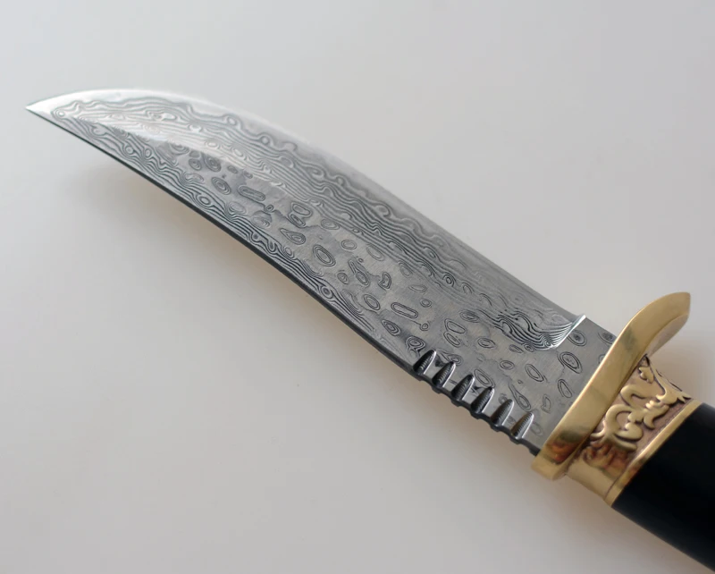  Voltron Damascus knife forged straight high hardness sharp outdoor knife manual hunting knife campi
