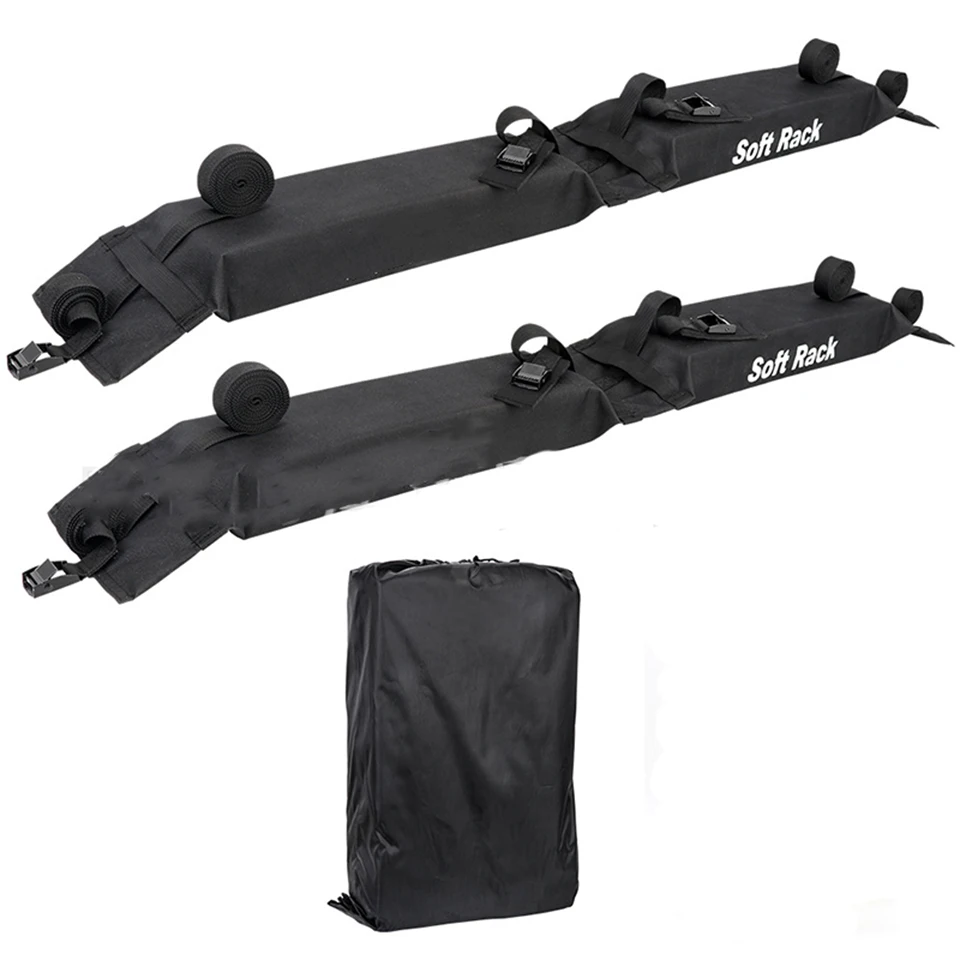 Carry Load 60kg Car Soft Roof Rack Outdoor Luggage Carry For Hyundai Creta Tucson VW Golf 6 7 GTI Kia Ceed Rio Sportage