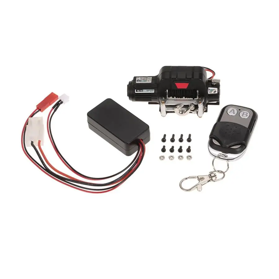 RC Crawler Car Parts Winch Wireless Remote Control Receiver Set For Traxxas Hsp