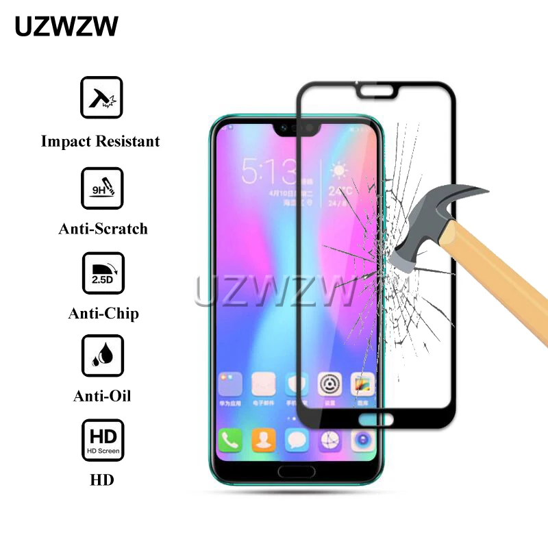 

For Huawei Honor 10 / Honor 10 Lite Full Cover Screen Protector Protective Film Tempered Glass For Huawei Honor 10 Lite Glass