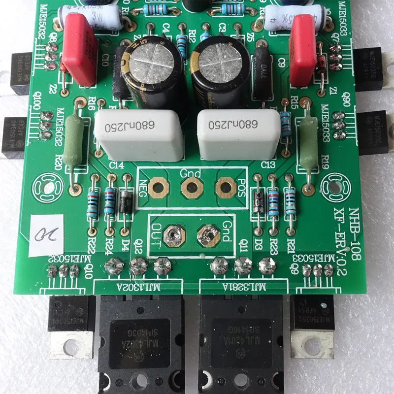 2 шт готовой weiliang аудио имитировать dartzeel NHB108 Плата усилителя