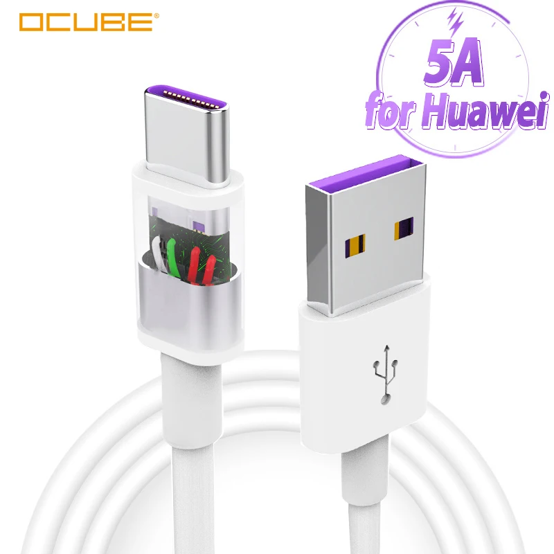 

Ocube 5a Usb Type C Cable Fast Charger For Huawei P30 Pro P20 Lite Quick Charging Cord Usb C For Samsung S9 S10 E Redmi Note 7