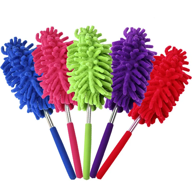 

Scalable Clean Duster Car Wash With Dust Brush Mini Stainless Steel Feather Dusters Brushes High Quality