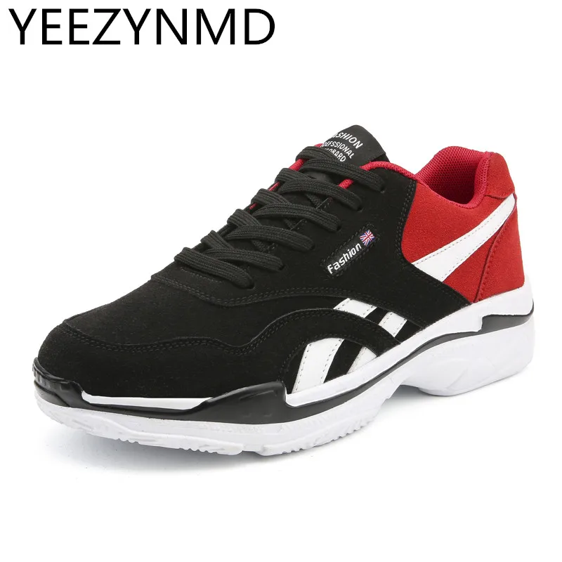

Men Casual Shoes Spring Autumn Mens Breathable Shoes Zapatillas Hombre Fashion Shoes Male Footwear Black Red Grey