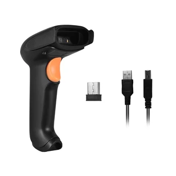 

Aibecy 1D 2D QR Code Scanner Barcode Reader CMOS Image Handheld Barcode Scanner USB 2.4G Barcode Scanner Wireless Scanning