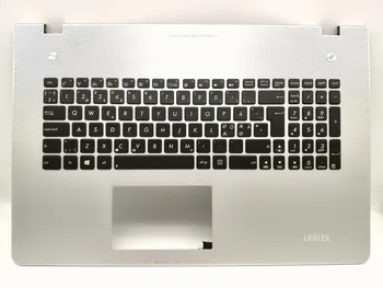

Danish Swedish Finnish Nordic keyboard for Asus N76VB N76VJ N76VM N76VZ Palmrest (ND3064)