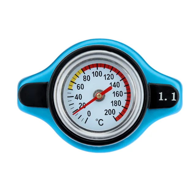 Car Accessory Thermost Radiator Cap Cover Water Temp Gauge 0 9bar Car Accessory Thermost Radiator Cap Cover Water Temp Gauge 0 9bar Or 1 1bar