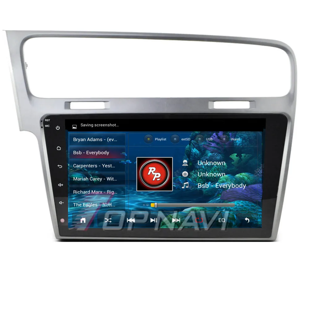 Perfect Topnavi 10.2" Quad Core Android 6.0 Car GPS Navigation for VW Golf 7 Autoradio Multimedia Audio Stereo,NO DVD 1
