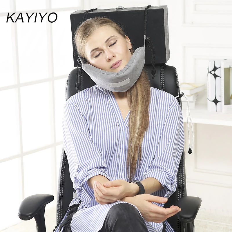 L082- Travel Pillow For Airplane Multi-function Car Pillow Neck Comfortable Memory Foam Sleeping Pillows Head Cushion (1)