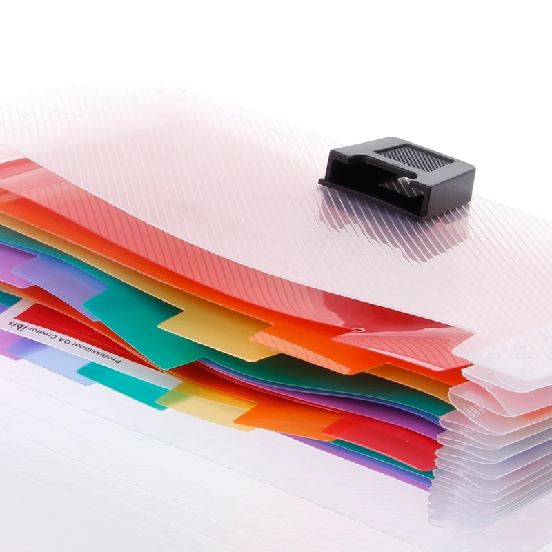 

A6 Rainbow Folder for Documents Expanding Bills Folder 13 Pocket School Accordion Folder