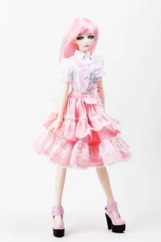 [Wamami] 299 # розовое платье для одежды 1/4 MSD 1/3 SD DZ AOD BJD Dollfie | Игрушки и хобби
