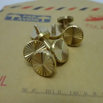 

free shipping 10*4*5mm Sun pattern wallet bag screw brass belt screw Rivet diy handmade fastener garmnet hardware leather part
