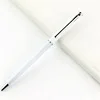 1 шт. Высокое качество Core металлическая шариковая ручка вращающаяся металлическая старая масляная ручка школьные канцелярские принадлежности многоцветный - Цвет: White