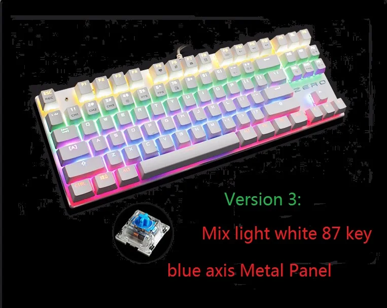 MIX LIGHT 87 KEY WHITE