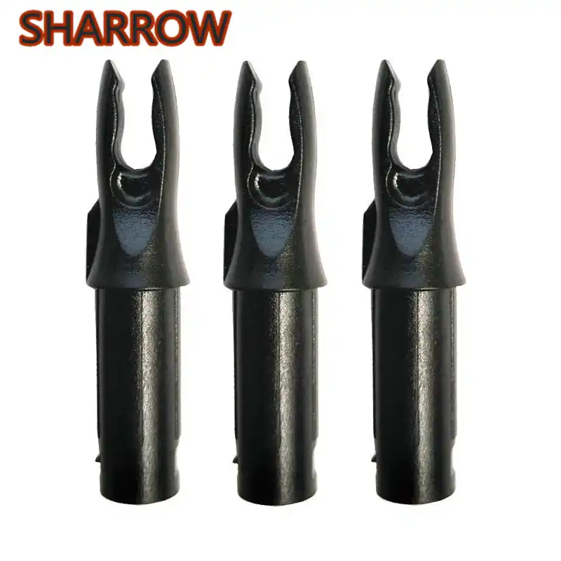 36pcs Replacement Archery Plastic Nocks Tails Pin Ends Recurve Bow Hunting