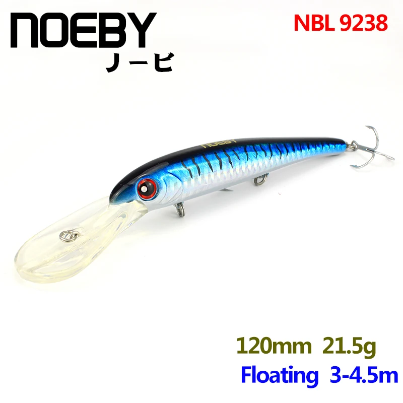 1 шт. рыболовная приманка NOEBY 120 мм/21 5 г 3-4 м плавающая суперблесна Приманка VMC