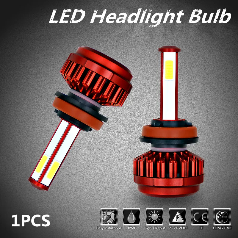 

H4 Led Auto Car Headlight Bulb Mini H7 Led Canbus HB3 HB4 9006 9005 H8 H9 H11 6000k Bulbs Super Bright Headlights Headlamp
