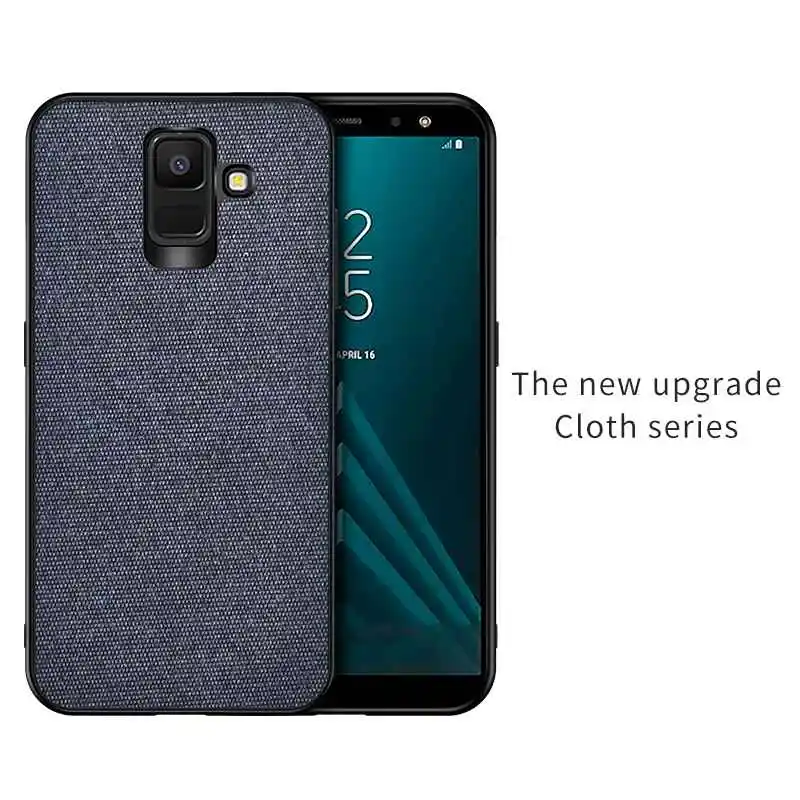 Samsung Galaxy A6 (Plus) 2018 Cloth PC+TPU Stitching case color_2