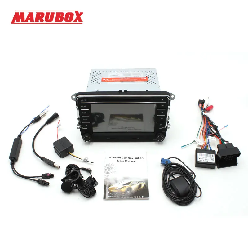 Автомобильный мультимедийный плеер MARUBOX M702R16 для Volkswagen Passat POLO GOLF Skoda 7 дюймов